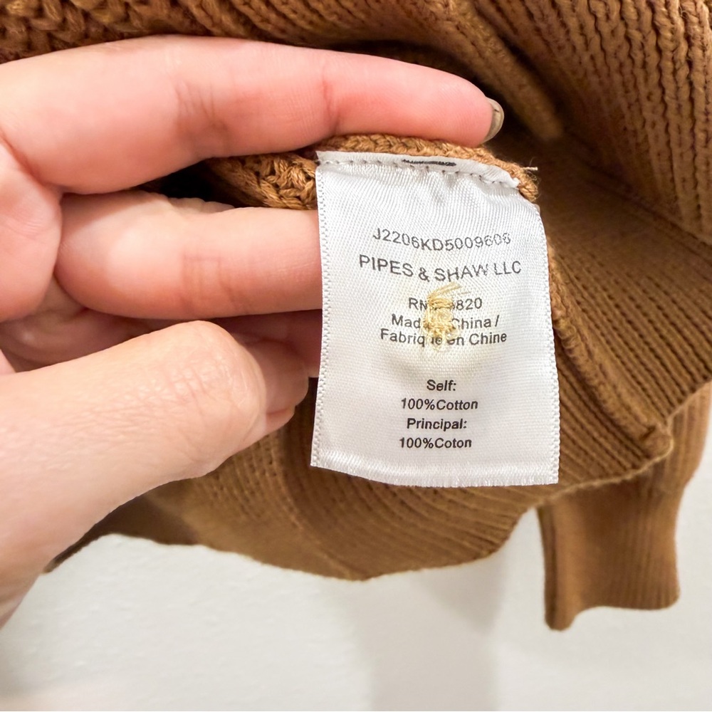 Veronica Beard Parula Cotton
Cardigan Blue and Brown Ombre M Sweater‎ - Picture 8 of 9